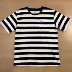 ブルーブルー フルーツオブザルーム Tシャツ ネイビー白ストライプ Lサイズのサムネイル