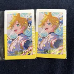 プロセカ　エピカ　箔押し　鏡音レン