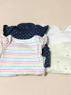 ロンパース肌着   4枚セット