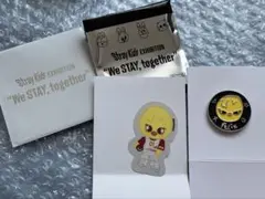 スキズ 展覧会 SKZOO ランダムピンバッジ ポガリ フィリックス　ステッカー