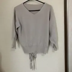 GRL♡背中空きニット