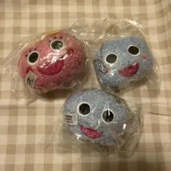 ざわざわ森のがんこちゃん ぬいぐるみボールチェーン ガチャ セット