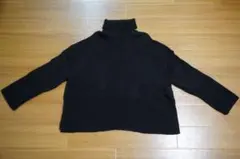 【GAP】レディース ニットセーター タートルネック 黒 Mサイズ