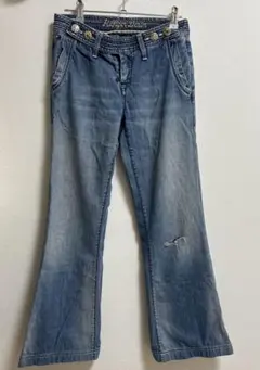 値下げ中！　 HILFIGER DENIM ブーツカットデニムライトブルーのサムネイル