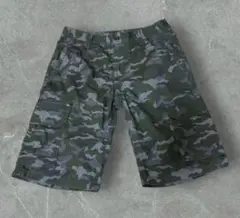Eddie Bauer カーゴパンツ 迷彩　ショーツ　古着
