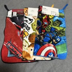 ループ付タオル 3枚セット カーズ マーベル スター・ウォーズ