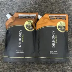 【新品】DR.HONEY ブラックビー シャンプー＆トリートメント詰め替え