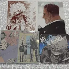 ヒロアカ 荼毘 原画展 ポストカード アートコースター メモリアルコレクション