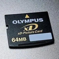 xDピクチャーカード オリンパス OLYMPUS 64MB 初期化済み