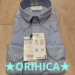 【新品】★ORIHICA★スーパーノンアイロンシャツ