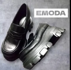 新品未使用EMODA タンクソールバルキーローファーL 24.5 厚底スニーカー
