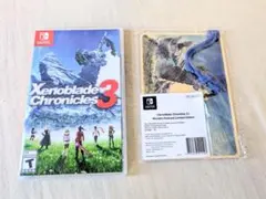 Xenoblade Chronicles 3 限定版 木製カード ハガキ 英語版