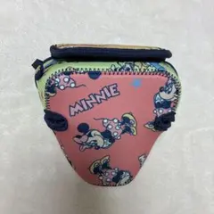 ミニー ミッキー カメラケース　ポーチ　ぬいぐるみ　マスコット　ディズニー