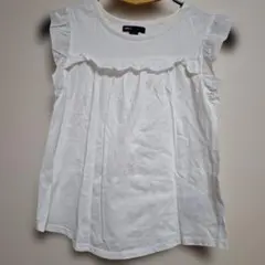 GapKids ノースリーブ トップス ホワイト 140cmのサムネイル
