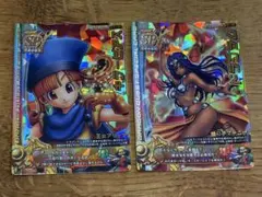 ドラゴンクエスト モンスターバトルロード 2枚 王女アリーナ/踊り子マーニャ