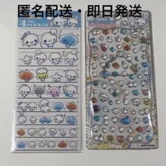 ぷくぷくあわわちゃん ジュエルプチドロップステッカー 4サイズステッカー