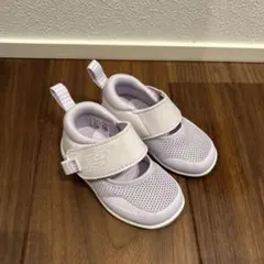 New Balance キッズ サンダル パープル