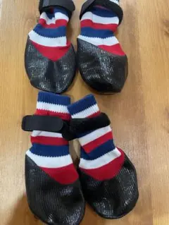 中、大型犬用靴 、靴下4足セット