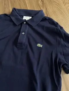 LACOSTE SLIM FIT FR 4 ラコステポロシャツ紺のサムネイル