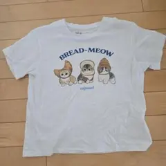 mofusand BREAD-MEOW Tシャツ 140サイズ　モフサンド　猫のサムネイル