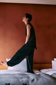 美品 nagonstans square swim balloon pantsのサムネイル