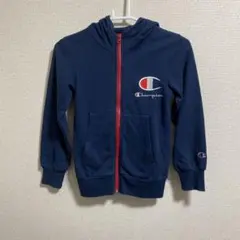 Champion ネイビーフルジップパーカー
