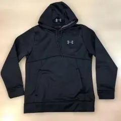 UNDER ARMOUR プルパーカー　黒　中古美品　サイズM 裏起毛