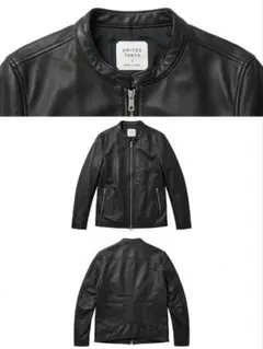 UNITED TOKYO ラムレザー シングルライダース 日本製 サイズ3