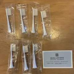 Galaid 전동 칫솔 교체용 브러시 7개 세트, 화이트