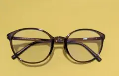 PCメガネ　JINS SCREEN 40%CUT　ブラウン