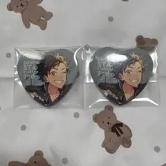 あんスタ 南雲鉄虎 ハート缶バッジ 2nd