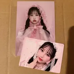 松本かれん トレカ 初回生産限定盤 生写真 2点セット PiKi