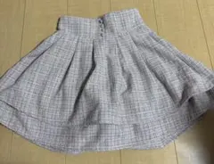 【試着のみ】ツイード スカート スカパン ピンク