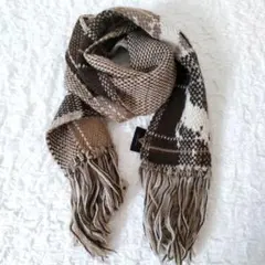 ビームス　別注　HIGHLAND 2000　マフラー　イングランド製　冬　美品