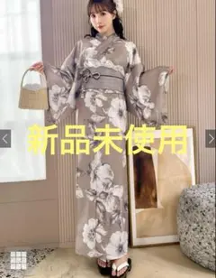 新品 GRL 三上悠亜 水彩花柄浴衣セット [fy004]