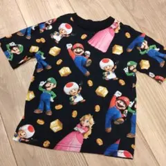 スーパーマリオ　キャラクターTシャツ　H&M　110