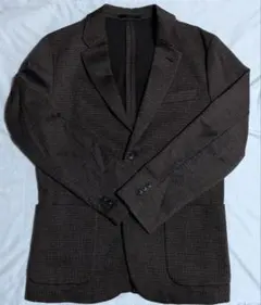 UNIQLOメンズ テーラードジャケット ブラウン系