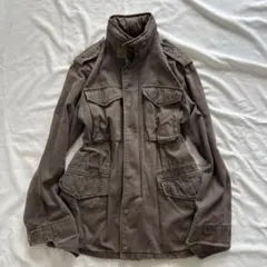 ALPHA INDUSTRIES M-65 フード収納 フェード ミリタリー