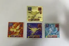 ポケモン最強シール烈伝　サンダー　フリーザー　ファイヤー