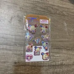 ⭐︎お値下げ可能⭐︎ウサハナ ビーズ入りぷっくりシール