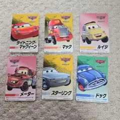 ぽ*ゅ様 値下げ中⭐映画特典⭐カーズ 　キャラクターカードセットのサムネイル