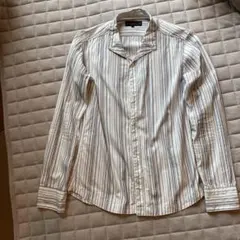 s0009 ニコル白地のストライプ