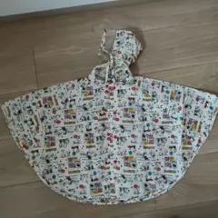 SNOOPY　レインポンチョ レインコート キッズ