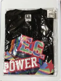 E-girls E.G.POWER 2019 ツアーTシャツ黒。903