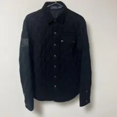 現行タグ　ポロラルフローレン キルティングシャツジャケット レザーパッチ Sのサムネイル