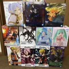 プライズフィギュアまとめ売り！ ナルト　ヒロアカ　鬼滅の刃　フリーレン　初音ミク