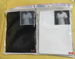 ユニクロ　AIRism コットンクルーネックTシャツ Sサイズ 2枚セット