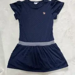 FILA テニスウェア M ネイビー ストライプ