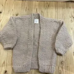 FREAK'S STORE ベージュ ニットカーディガン