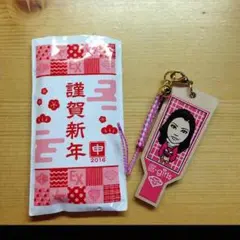 E-girls Happines 川本璃 羽子板 ネーム ミラーチャーム